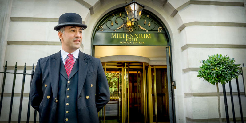 Hotel photographer London -The Millennium Mayfair